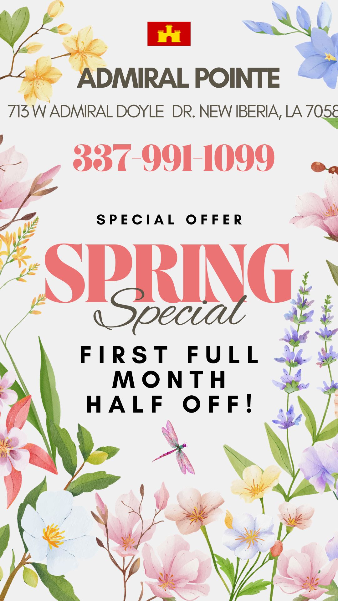 713 West Admiral Doyle Drive Apt. 12